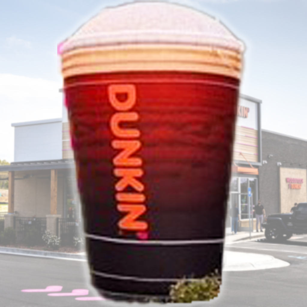 7' Dunkin' Donuts Nitro Cold Brew Cup Inflatable