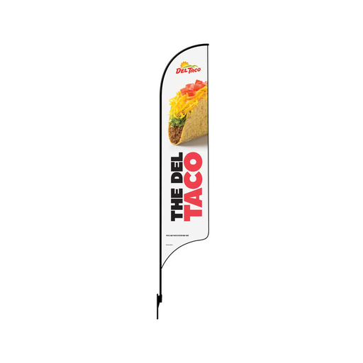 [None] 15' Del Taco "The Del Taco" AdverSail Flag Kit